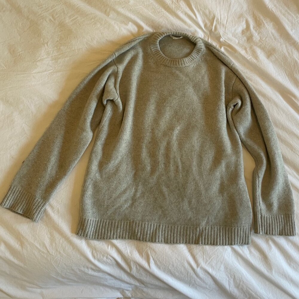 The Row Grey Sweater, Size M